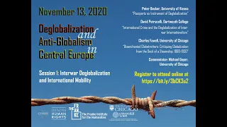 Deglobalization and Anti-Globalism in Central Europe (Session 1)