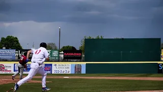 RHP Tylor Megill First Professional Hit