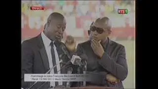 BOCANDE HOMMAGE AU STADE DEMBA DIOP 15MAI 2012