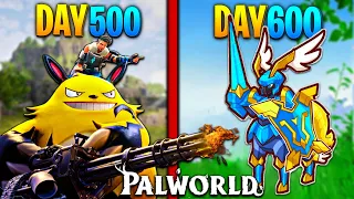 I Survived 600 Days In Palworld In Hindi || New Pokemon Game 2024 Part 6