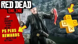 FREE TREASURE MAPS FOR PS PLUS IN RED DEAD ONLINE - MONTHLY REWARDS