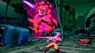 Goku Black's Level 1 Super, But Only ONE Blade Hits....