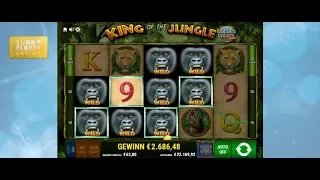 King of the Jungle 'Golden Nights' - Gamomat Automat - sunnyplayer