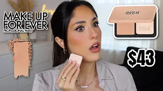 NEW MAKEUP FOREVER SKIN MATTE VELVET BLURRING POWDER FOUNDATION | BEST powder foundation ever?!