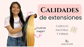 Tipos de CALIDADES de extensiones | Remy Glamm