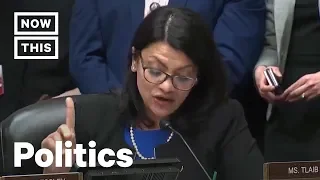 Rashida Tlaib Nearly Brings Rep. Meadows to Tears for Racist Act | NowThis