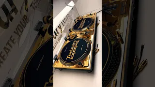 24k Technics SL-1200LTD Limited Edition by Varyturn.com