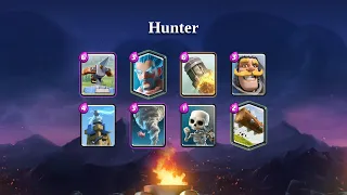 Hunter | X-Bow deck gameplay [TOP 200] | August 2020