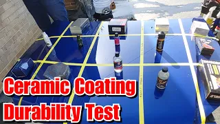 15 Fan Favorite Ceramic Coatings Durability Test- Some Surprises & SHOCKING RESULTS!