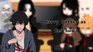 Harry Potter react to Harry as Rei Suwa ||AU||
