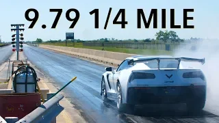 9.79 @ 139 MPH 2019 ZR1 Corvette 1/4 Mile Testing