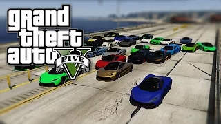 NE MOGU DA VERUJEM ! PRVI SAM ?! Grand Theft Auto V - Lude Trke w/Cale & Sinovi