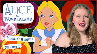 Alice in Wonderland is TRIPPY! (but I'm totally Alice) | Disney's Alice in Wonderland FIRST REACTION