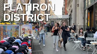 NEW YORK CITY Walking Tour [4K] - FLATIRON DISTRICT