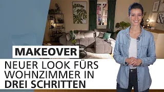 Neuer Look fürs Wohnzimmer in 3 Schritten 🛋 | Makeover | INTERIYEAH! Einrichten mit SEGMÜLLER