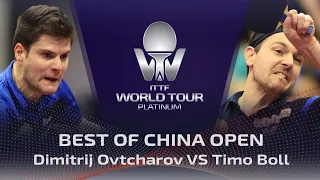 FULL MATCH - Dimitrij Ovtcharov vs Timo Boll (2017) | BEST of China Open