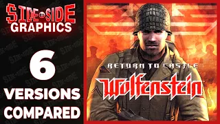 Return to Castle Wolfenstein | Graphics Comparison | PS2, XBOX, PC, MAC OS9, LINUX, HD MOD