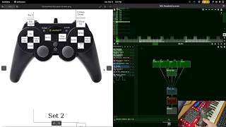 [SunVox] Mapping a gamepad for LSDJ style input (Linux only)