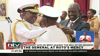 President William Ruto defends the appoinment of General Ogolla