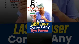 LASIK से कितने नंबर तक का चश्मा हट सकता है?