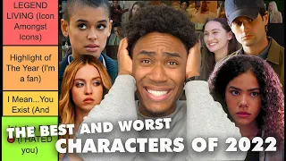 Ranking the BEST & WORST Characters of 2022 *i'm so sorry*