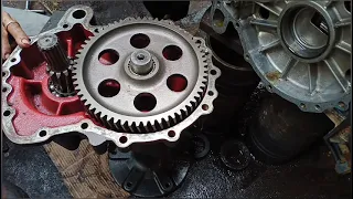 how to remove rear axle ISEKI TU197F