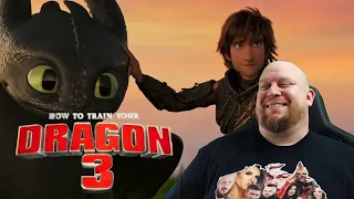 How to Train Your Dragon 3 REACTION - The ending saved this movie. But it was a GREAT ending!