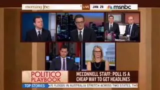 MSNBC Morning Joe: Mitch McConnell's "Stunning" "Deadly" Poll Numbers