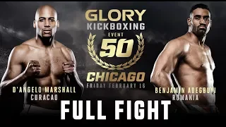 GLORY 50: D'angelo Marshall vs. Benjamin Adegbuyi (Tournament Semi-finals) - FULL FIGHT