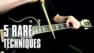 5 rare guitar techniques just for fun