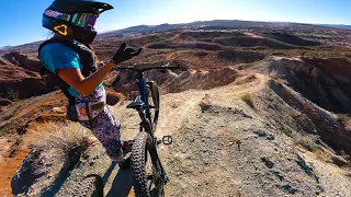 GNARLY SENDS and Big Crashes in Utah with FEMALE SHREDDERS!