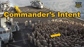 What is the Military Commander's Intent?