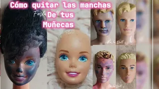 CÓMO QUITAR LAS MANCHAS DE TUS MUÑECAS, CÓMO ELIMINAR LAS MANCHAS DE TUS MUÑECAS