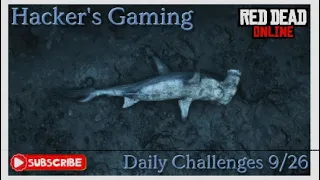 Red Dead Online Daily Challenges & Madam Nazar's Location 9/26 - Rdr2 Online Daily Challenges