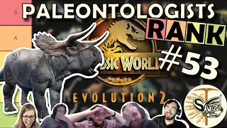 DISCOVERED and MOCKED | Paleontologists rank NASUTOCERATOPS in Jurassic World: Evolution 2