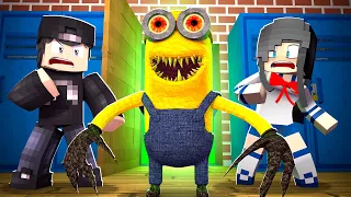 MINECRAFT: SCARY MINION SCHOOL... (Full Movie)