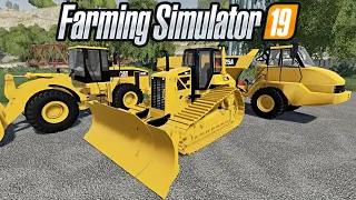 New Mods! Start A Construction Business, & Road Train! (8 Mods) | Farming Simulator 19