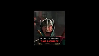 Did YOU Know That In - THOR RAGNAROK