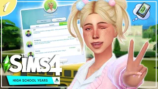 *NEW* FIRST DAY of school?!📚 High School Years #1 | The Sims 4