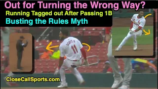 Out for Turning the Wrong Way? Busting the Myth After Batter-Runner Scott Loses Overrun Protection