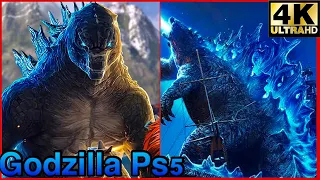 Godzilla 2014 Powered! Up vs Final Boss Godzilla the Game Ps5!