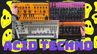 ACID TECHNO // Behringer Rd-9 Crave Edge & TD-3 MO Dawless Jam #acid #techno #acidtechno #303