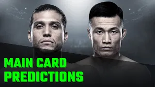 UFC Predictions: Ortega vs. Korean Zombie