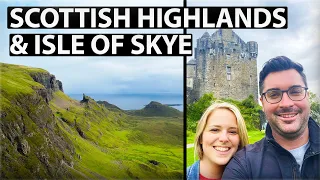 Edinburgh to Isle of Skye Scotland Roadtrip | Urquhart Castle + Eilean Donan + Quirang