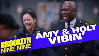 Holt and Amy Vibing Together  | Brooklyn Nine-Nine