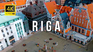Riga, Latvia 🇱🇻 in 4K Ultra HD | Drone Video