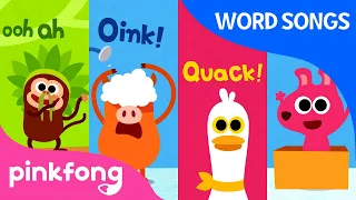 Animal Sounds | Word Power | Word Song | Pinkfong Songs for Children
