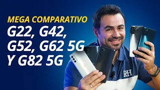 Moto G22, G42, G52, G62 y G82 en un solo video!!