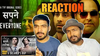 Sapane Vs Everyone Rap Reaction  A Dreamer's Rap  | Samrat Sangeet | Pavan & Nick