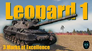 Leopard 1 - 3  Marks of Excellence